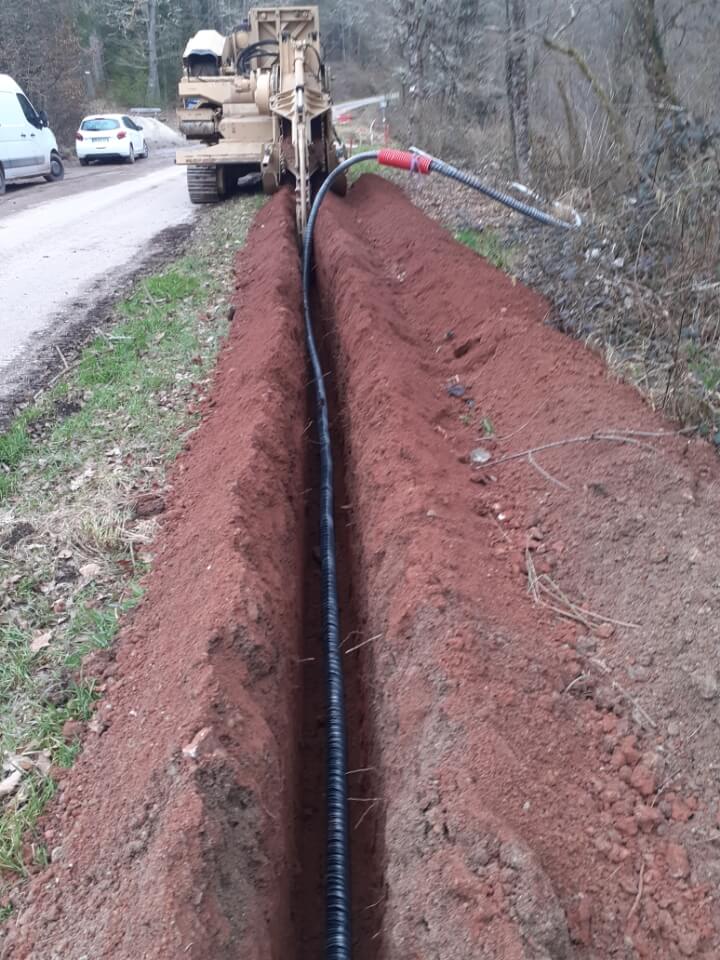 travaux de trancheuse de sol a colmar
